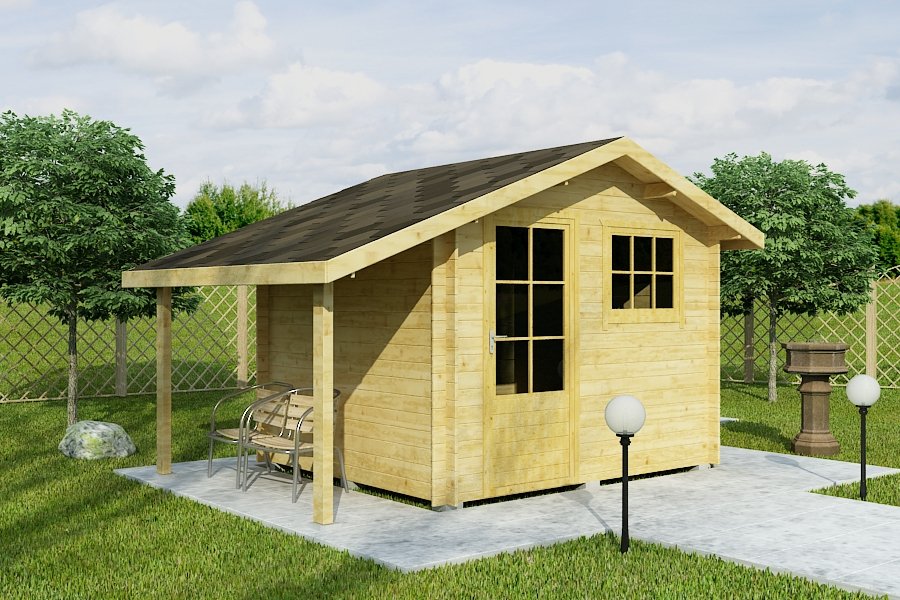 Using Natural Materials Inside Your Log Cabin