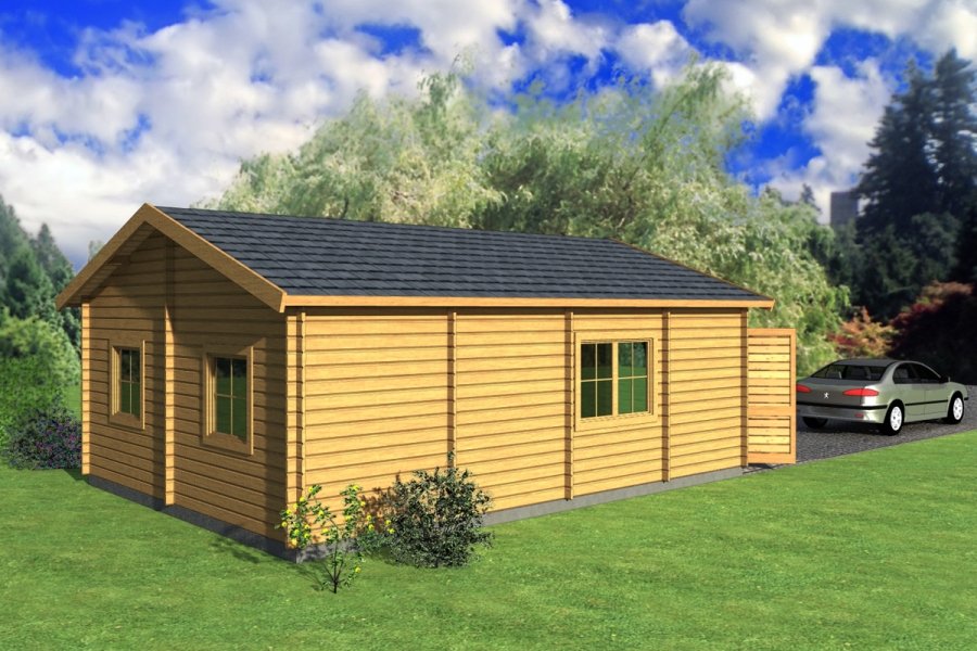 Using Natural Materials Inside Your Log Cabin
